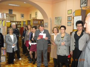 Biblioteca orășenească Reghin - Inaugurarea BIBLIONET - 04.11.2010