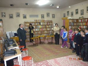 Biblioteca orășenească Târnăveni - Inaugurarea BIBLIONET - 4.11.2010