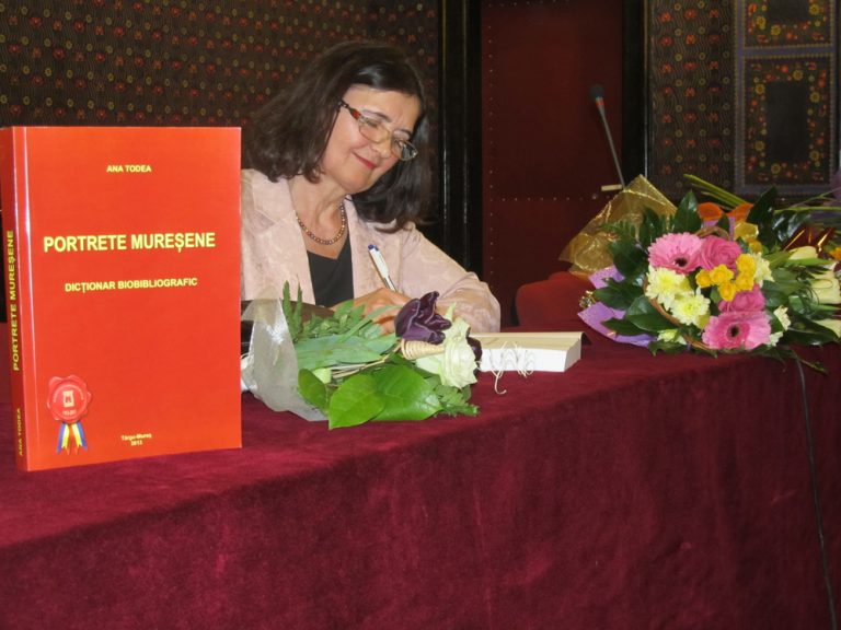 Lansare de carte “Portrete Mureșene” – dicționar biobibliografic - Ana Todea