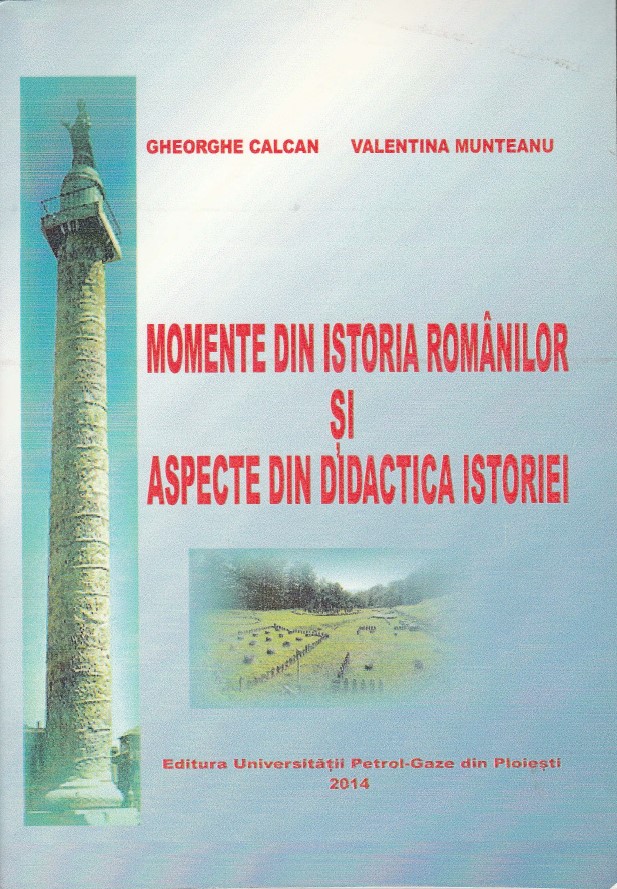 C00122 - Momente din istoria românilor și aspecte din didactica istoriei