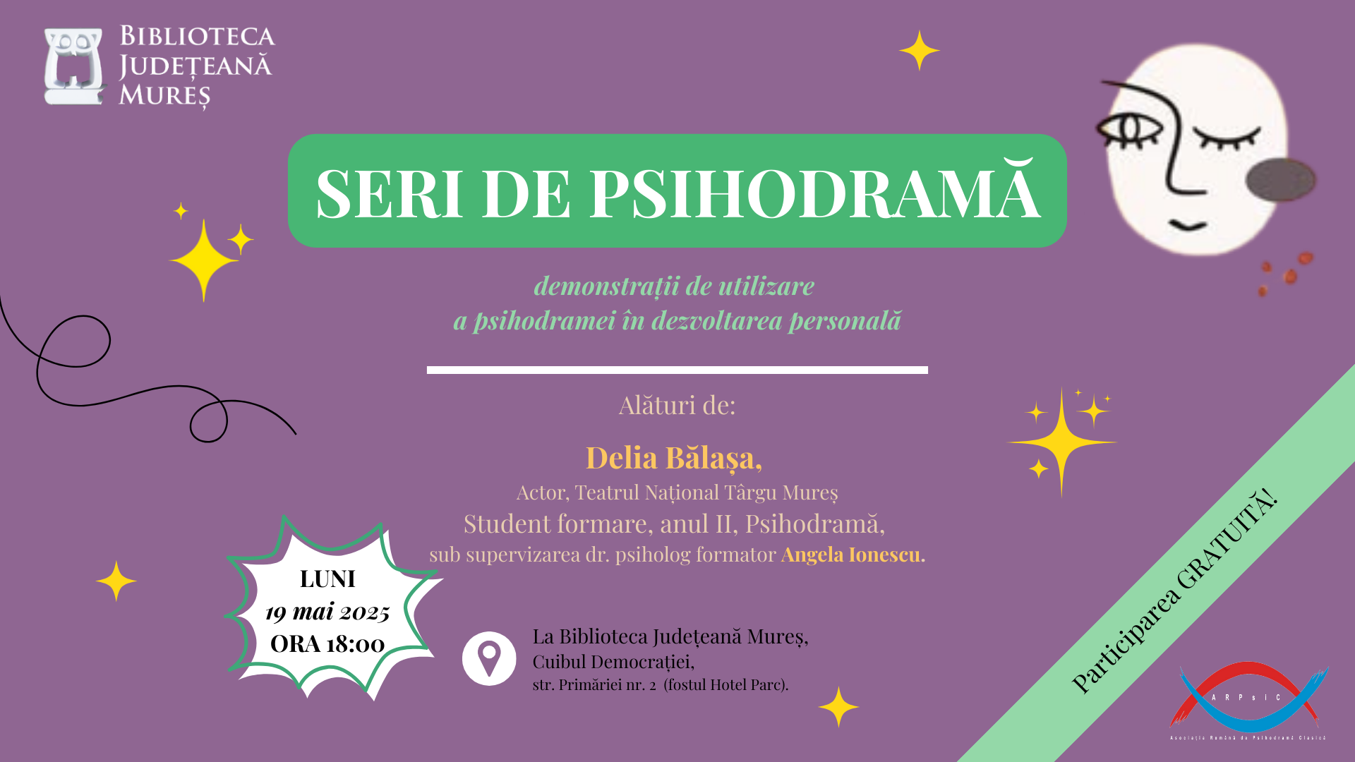 Cover 19 mai - Seri Psihodrama