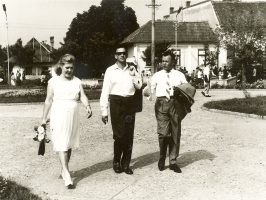 De la stânga la dreapta - Balról jobbra: Radu Erzsébet, Erdélyi Ștefan, Solomon Frățilă